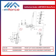 (PRE) QJMOTOR AX200S FRONT LEFT / RIGHT SHOCK ABSORBER COMPONENT QJMOTOR