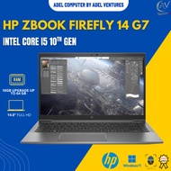 1Year Warranty I HP ZBook Firefly 14 G7 Mobile Workstation 14"Full HD intel i5 (10th Gen)Windows 11