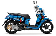 Sticker Full Body Decal + Stiker dashboard Motor Honda Scoopy Fi Sporty 2012 2013 2014 2015 2016 -
