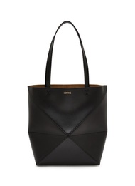 LOEWE MEDIUM PUZZLE FOLD LEATHER TOTE BAG