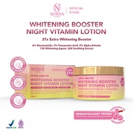 NOERA Whitening Booster Night Vitamin Lotion 37x Power Ingredients (250 ml) HB Dosting Pemutih Badan