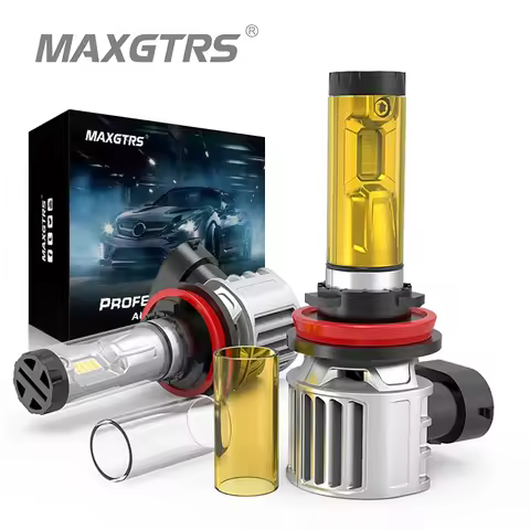 2x 3000K H4 H7 H8 H11 Car LED Headlights Bulb Fog Light 80W 9005 HB3 9006 HB4 9012 HIR2 6500K 8000K 
