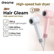 Dreame Hair Gleam High Speed Hair Dryer 65m/s airspeed 4 Temperatures & 2 Speeds Dreame Gleam Hair D