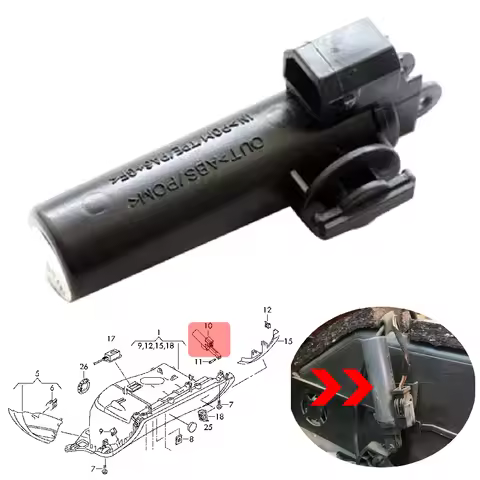 1x 8K1880324 Glove Box Stopper Damper Brake Element Switch Fit for Audi A3 A4 A5 S3 S4 S5 Q5 RS5 LHD