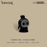 Reaper Bunny Figurine / Halloween Bunny Ornament / Car Decoration / Mini Cute Resin Decor / Rabbit F