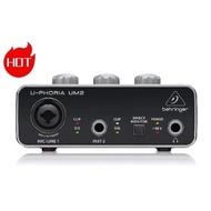❣Hot Sell Promotion BEHRINGER UMC22/ BEHRINGER UM2 Microphone Amplifier Live Recording External ☊♠