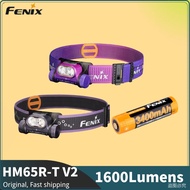 Fenix HM65R-T V2.0 Professional Trail Running Headlamp 1600Lumens USB Type-C Rechargeable Include 34