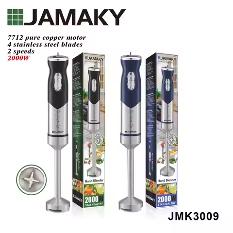 2000W High-power Handheld Blender Household Multi-functional Portable Blender Baby Food Processor Me