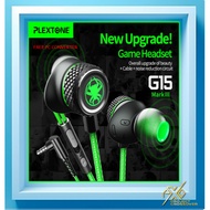 [UPGRADED VERSION] PLEXTONE G15 Magnetic Stereo Strong Bass Game  Hammerhead Pro V2 Sport Stereo