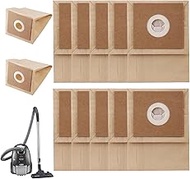 8 Vacuum Cleaner Bags Compatible with Bush Model VCB35B15C1J7W-70, Vytronix RBC02, BC-402, BC-501, A