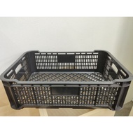Industrial Container Colour Black Size:H19cm x L59cm x W38cm