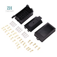 Fuse-Relay Box 5-Fuse Holders 6 Relay Block Holders Fuse-Block 12V Fuse-Box Car