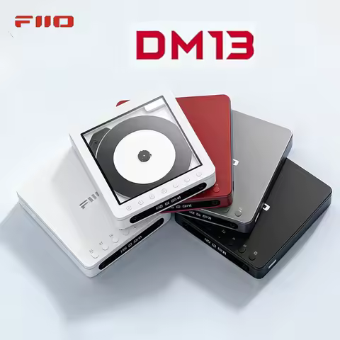 FiiO DM13 Portable CD Player Bluetooth HiFi Audio Player 4.4mm Balanced Output High Fidelity Discman
