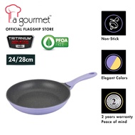 La gourmet Shogun Furano 24/28cm Non-stick Fry Pan (Purple)