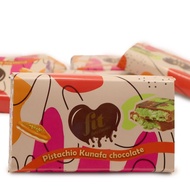 FIT DUBAI CHOCOLATE { 200G } PISTACHIO KUNAFA CHOCOLATE ,BY MAX CHOCOLATEMADE IN U.A.E