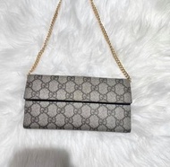 Gucci長銀包