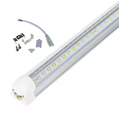 2000LM Super Bright V-Shape Led Fluorescent Lamp 2ft Tube T8 Lampada 110V 220V T8 Tubo Led Light 57C