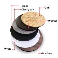 Round Shape Board Melamine and OSB Thickness Up To 16mm Top Decoration Platform