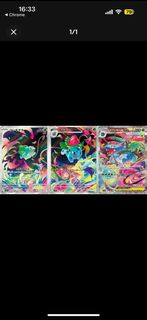 收 m1l 日Pokemon AR SAR 卡牌 妙蛙種子 妙蛙草 妙蛙花  進化鏈
