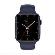 Others - W7藍牙通話watch7智慧手錶音樂運動防水手錶接打電話計步（藍色）
