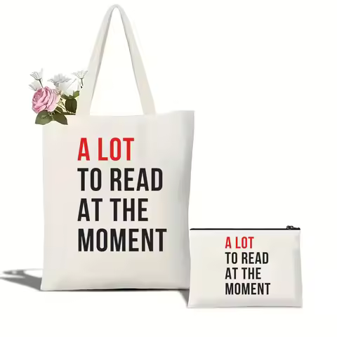 A Lot To Read At The Moment TS Bookish Era tote bag A lot going on tote Swiftie album book Fantasy B