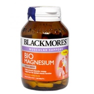 Supports muscle function, reduces premenstrual symptoms Blackmores Bio Magnesium (100v)