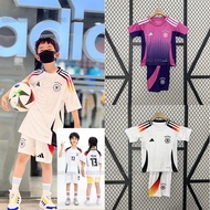 🔥 Germany 德國#13 Thomas Muller 湯馬士梅拿   2014 世界杯 24-25 Home/Away Kids Kit jersey 波衫 兒童 小童 套裝 短袖 短褲 球衣波