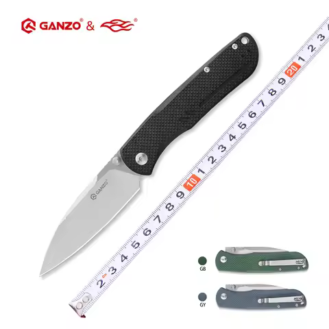 Newest Ganzo G771 knife 60HRC D2 blade G10 handle folding knife camping outdoor EDC tool Pocket fold