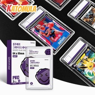 3pcs BERYFAM Graded Slab Case PSA Graded Card Slab 55PT Graded CardDisplaySlab Clear BlueberrySeries