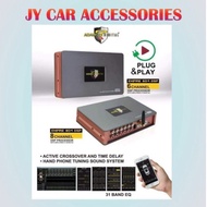 Adams Digital 4 Channel Amplifier DSP Processor 8 Channel RCA Output Empire Series - EM-804.4