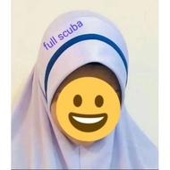 Tudung SN / tudung Line biru / tudung nurse half scuba full scuba nures Hard Awning / Awning Keras