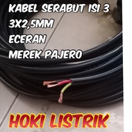 KABEL LISTRIK SERABUT ISI 3 NYY HYO 3X2.5 ECERAN PAJERO / BUKAN ETERNA