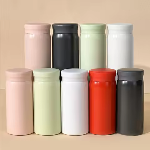 WATERSY 200ml 300ml 316 Stainless Steel Mini Water Bottle Double Wall Vacuum Insulated Thermal Cup f