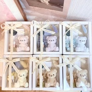 【香氛乾燥花禮盒】-泰迪熊 擴香 永生花 婚禮小物 生日 客製