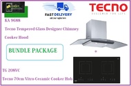 TECNO HOOD AND HOB BUNDLE PACKAGE FOR ( KA 9688 &amp; TG 208VC ) / FREE EXPRESS DELIVERY