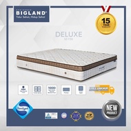 Bigland Springbed Deluxe Plustop - Full Set - Free Bantal Guling