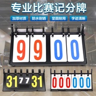 Billiards Scoreboard Table Tennis Badminton Competition Score Counter Volleyball Scoreboard Flipable