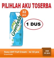 Susu Greenfields FULL CREAM 250 ml - ( HARGA 1 DUS ISI 32 )