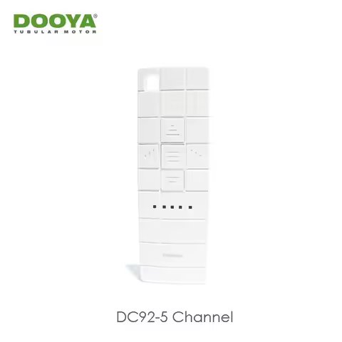 Dooya DC92 5-Channel Remote Controller,RF433 Hand-Operate Remote for Dooya RF433 Curtain Motor DT52E