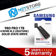 SAMSUNG 980 PRO 1TB GEN 4 NVME M.2 (HEATSINK) SSD - MZ-V8P1T0CW
