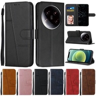 For Xiaomi 14 Ultra Case Flip Wallet Book Cover for Xiomi 14 Ultra Phone Case Xiaomi14 14 Pro 14ultr