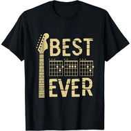 Men's cotton T-shirt Guitarist Father Best Dad Ever D A D Chord Gifts Guitar T-Shirt Fast Shipping 4