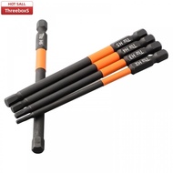 Screwdriver Bits Black+Orange H2.0/H3.0/H4.0/H5.0/H6.0 1/4 Inch Hex 5 Pcs/set