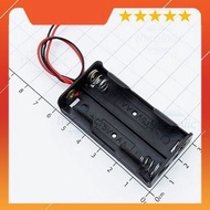 [5 Pieces]- Battery Box, 2xAA Battery Tray 15cm Extension Cord