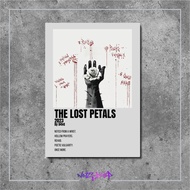 Wooden poster Album with music cover and songs The Lost Petals by D4vd wall display poster