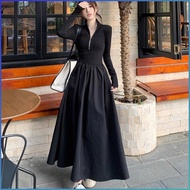 Women's Dresses Elegance Skirt Slimming Black Out on the Street Elegant Comfort Dinner Party