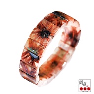 [Lucky Formula] Specially Selected Sunflower Coffee Titanium Crystal Red Copper Hand Row 19-20mm (A 