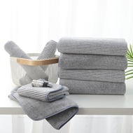 Local Seller Japanese style bamboo charcoal fiber Bath Towel Face Towel Hair Towel