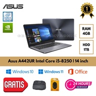 Murah| Laptop Asus A442Ur Intel Core I5-8250 - 4Gb 1Tb - Nvidia 930Mx