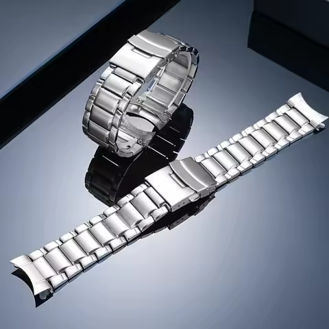 For CASIO EDIFICE metal series EF-563 502 503 curved metal stainless steel watch strap men's sports 